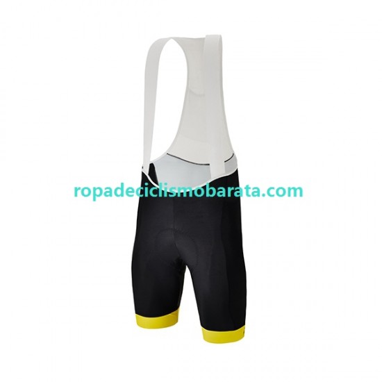 Culotte con Tirantes 2022 Tour de France JAUNE Hombres N002