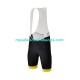 Culotte con Tirantes 2022 Tour de France JAUNE Hombres N002