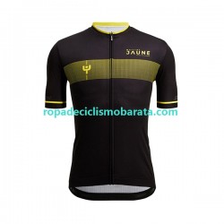Maillot Manga Corta 2022 Tour de France JAUNE Hombres N002