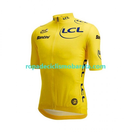 Maillot Manga Corta 2022 Tour de France Hombres N002
