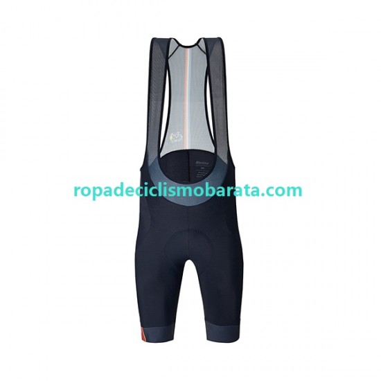 Culotte con Tirantes 2022 Tour de France TRIONFO Hombres N001