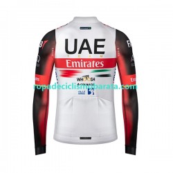 Maillot Manga Larga 2022 UAE Team Emirates Hombres N001