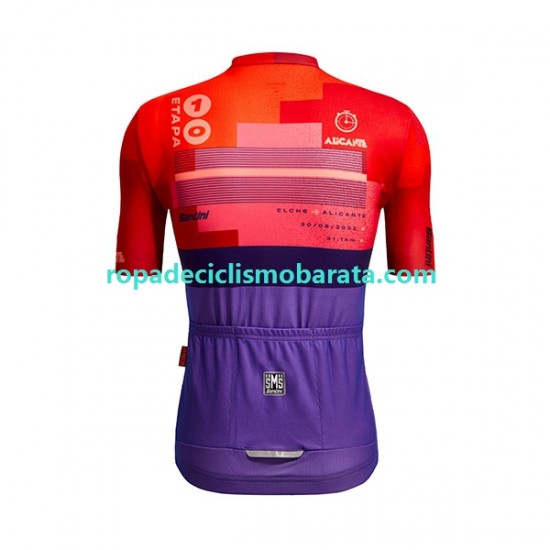 Maillot Manga Corta 2022 Vuelta a Espana Alicante Hombres N001