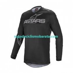 Maillot Manga Larga 2023 Alpinestars FLUID GRAPHITE Hombres N001