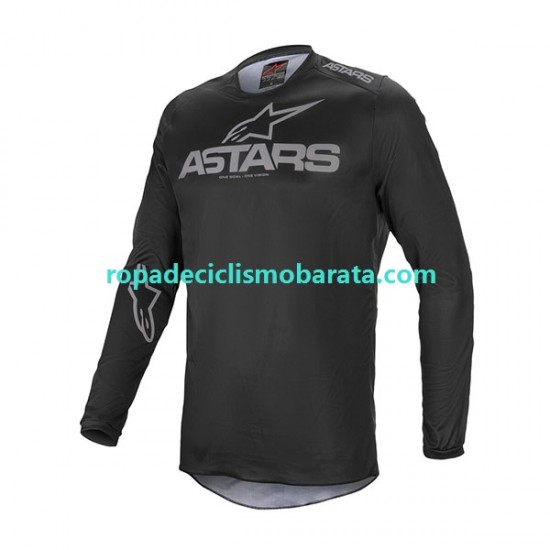 Maillot Manga Larga 2023 Alpinestars FLUID GRAPHITE Hombres N001