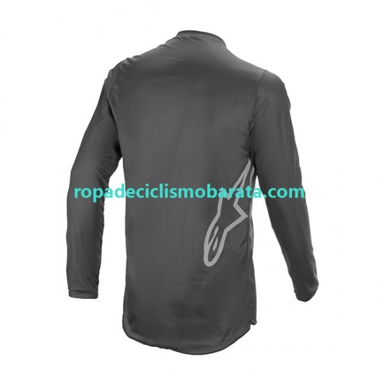 Maillot Manga Larga 2023 Alpinestars FLUID GRAPHITE Hombres N001