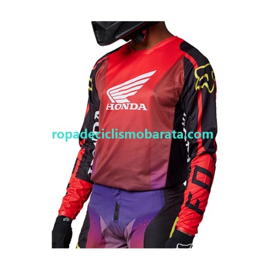 Maillot Manga Larga 2023 Fox Racing 180 HONDA Hombres N001