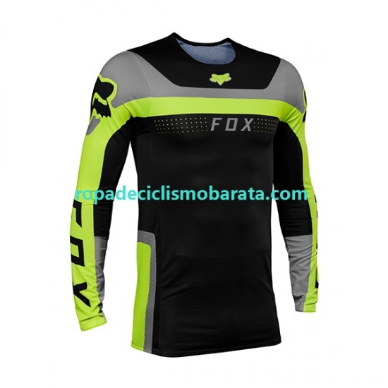 Maillot Manga Larga 2023 Fox Racing Flexair Efekt Hombres N002