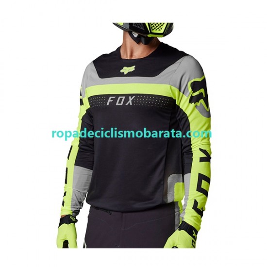 Maillot Manga Larga 2023 Fox Racing Flexair Efekt Hombres N002