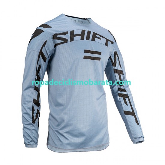 Maillot Manga Larga 2023 Shift Maro Hombres N001
