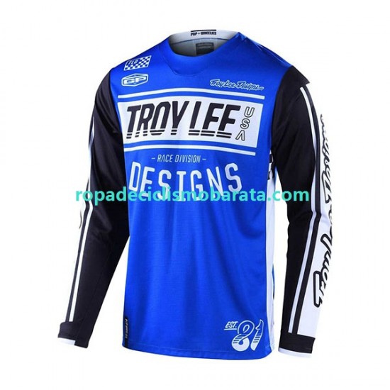 Maillot Manga Larga 2023 TROY LEE DESIGNS GP RACE 81 Hombres N001