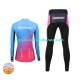 Invierno Maillot y Culotte Largos Leobaiky Mujeres N001