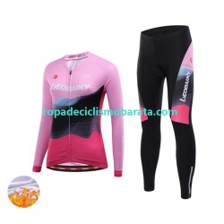 Invierno Maillot y Culotte Largos Leobaiky Mujeres N002