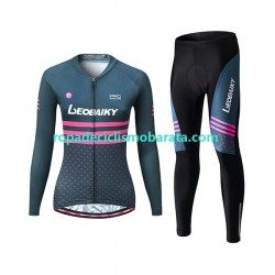 Maillot y Culotte Largos Leobaiky Mujeres N004