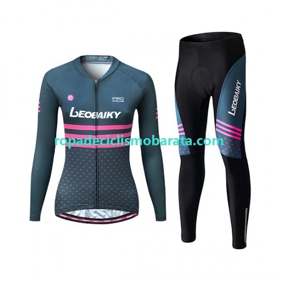 Maillot y Culotte Largos Leobaiky Mujeres N004