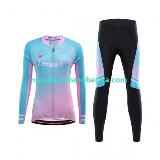 Maillot y Culotte Largos Leobaiky Mujeres N005
