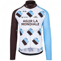 Maillot Manga Larga 2017 AG2R La Mondiale M001