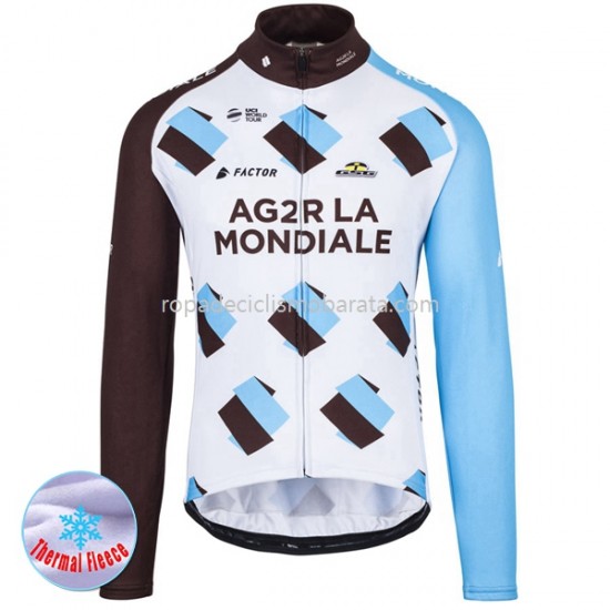 Invierno Maillot 2017 AG2R La Mondiale M001