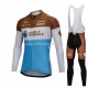 Maillot y Culotte Largos con Tirantes 2018 AG2R La Mondiale M001