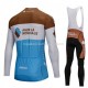 Maillot y Culotte Largos con Tirantes 2018 AG2R La Mondiale M001