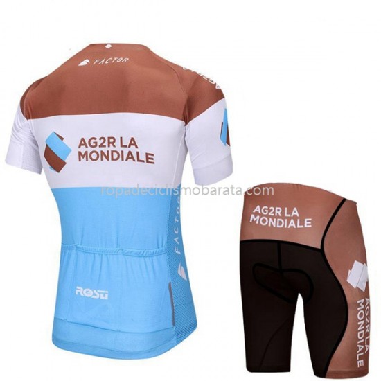 Maillot y Culotte Corto 2018 AG2R La Mondiale M001