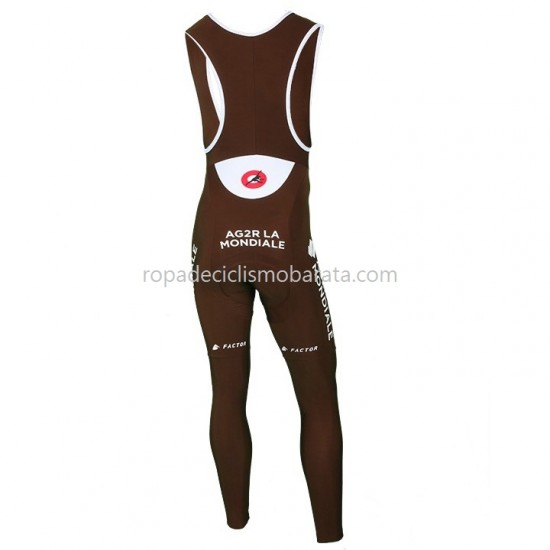Culottes Largos con Tirantes 2018 AG2R La Mondiale M002