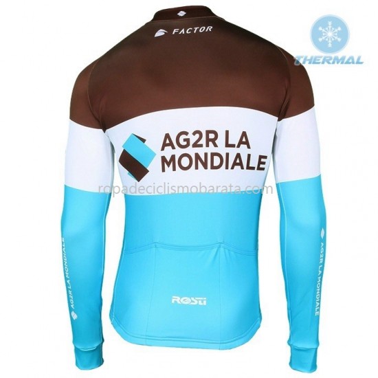 Invierno Maillot 2018 AG2R La Mondiale M002