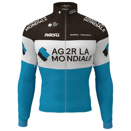 Maillot Manga Larga 2020 AG2R La Mondiale M001