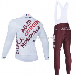 Maillot y Culotte Largos con Tirantes 2021 AG2R Citroen Team M001