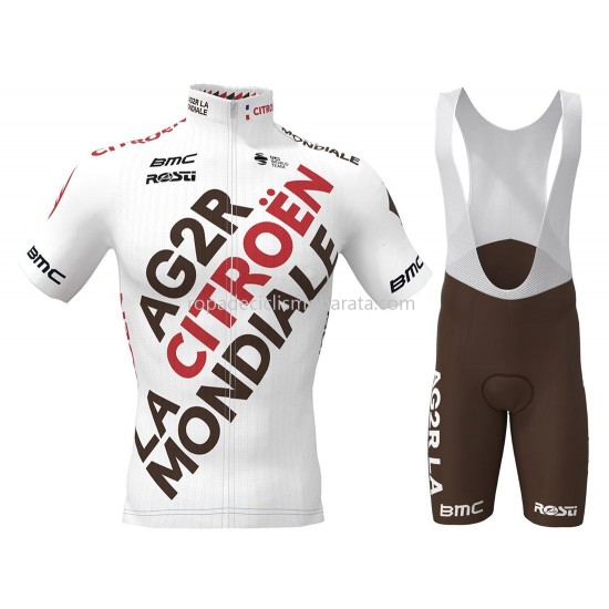 Maillot y Culotte con Tirantes 2021 AG2R Citroen Team M001