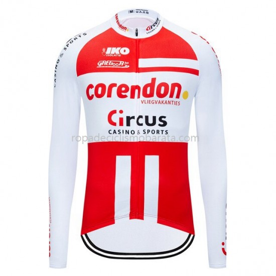 Maillot Manga Larga 2019 Corendon–Circus M001