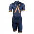 Maillot y Culotte con Tirantes 2018 Aqua Blue Sport M001