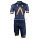 Maillot y Culotte con Tirantes 2018 Aqua Blue Sport M001
