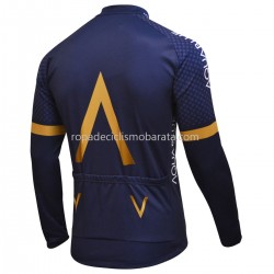 Maillot Manga Larga 2018 Aqua Blue Sport M001
