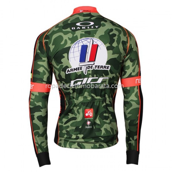 Maillot y Culotte Largos con Tirantes 2017 Armee De Terre M001