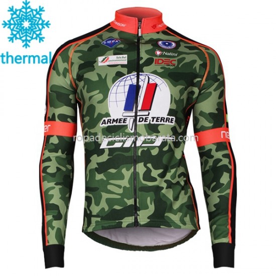 Invierno Maillot y Culotte Largos con Tirantes 2017 Armee De Terre M001