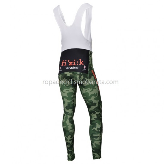 Maillot y Culotte Largos con Tirantes 2018 Armee De Terre M001