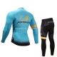 Maillot y Culotte Largos 2017 Astana Pro Team Niños M001