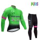 Maillot y Culotte Largos 2017 Astana Pro Team Niños M002