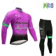 Maillot y Culotte Largos 2017 Astana Pro Team Niños M003