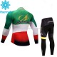 Invierno Maillot y Culotte Largos 2017 Astana Pro Team Niños M004
