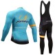 Maillot y Culotte Largos con Tirantes 2017 Astana Pro Team M001