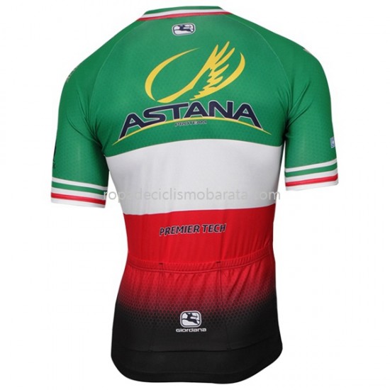 Maillot y Culotte con Tirantes 2017 Astana Pro Team M005