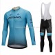 Maillot y Culotte Largos con Tirantes 2018 Astana Pro Team M001