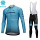 Invierno Maillot y Culotte Largos con Tirantes 2018 Astana Pro Team M001