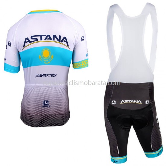 Maillot y Culotte con Tirantes 2018 Astana Pro Team M002