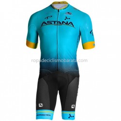 Maillot y Culotte con Tirantes 2019 Astana Pro Team M001