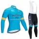 Maillot y Culotte Largos con Tirantes 2020 Astana Pro Team M001