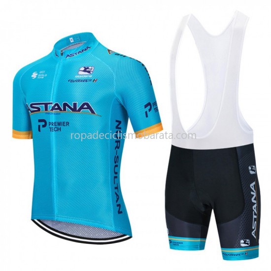 Maillot y Culotte con Tirantes 2020 Astana Pro Team M001