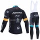 Maillot y Culotte Largos con Tirantes 2020 Astana Pro Team M002